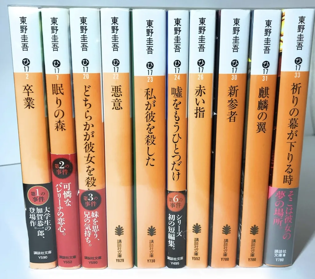 東野圭吾加賀恭一郎シリーズ読む順番