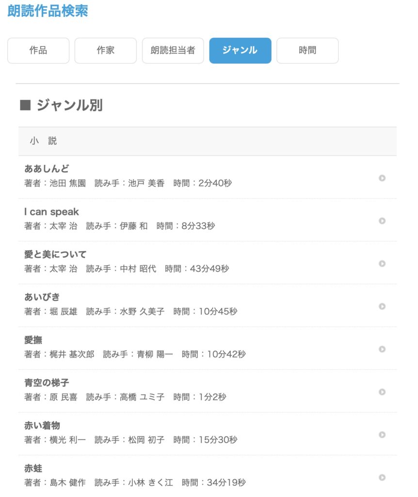 青空朗読